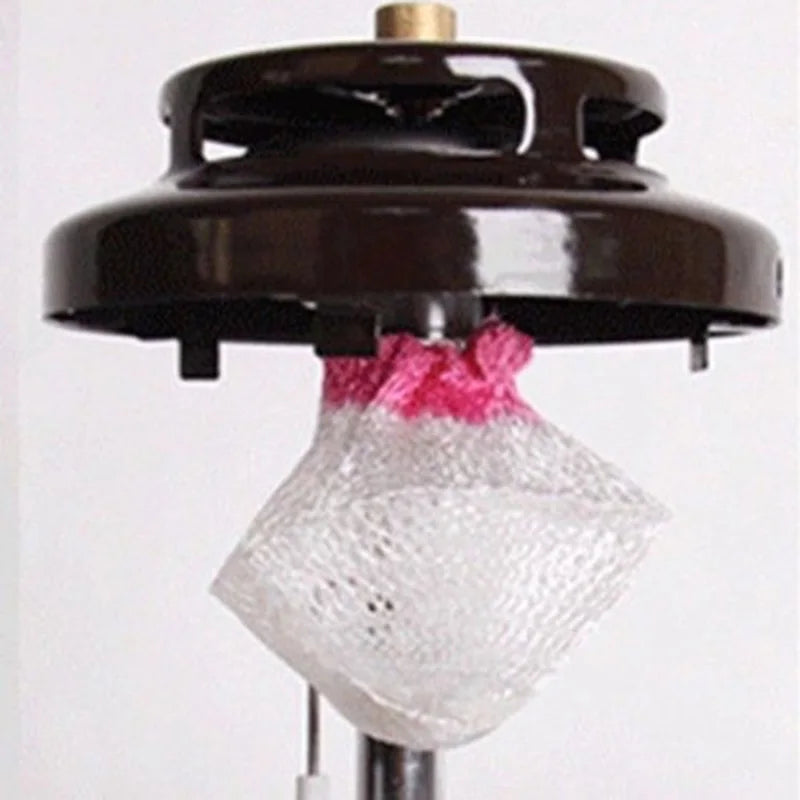 10Pcs Mantles Mesh Gauze Oil Gas Lamp 6.5/8.5cm Kerosene Lantern Lights Outdoor Home Gas Mantle Cover Tools Oasis Select