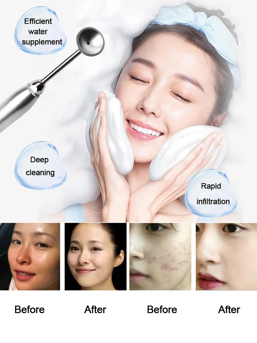 400ml Magic Oxygen cleansing Bubble Machine water For Whole Body Whitening Rejuvenating Skin Cleaning Mite Removing Essence Oasis Select