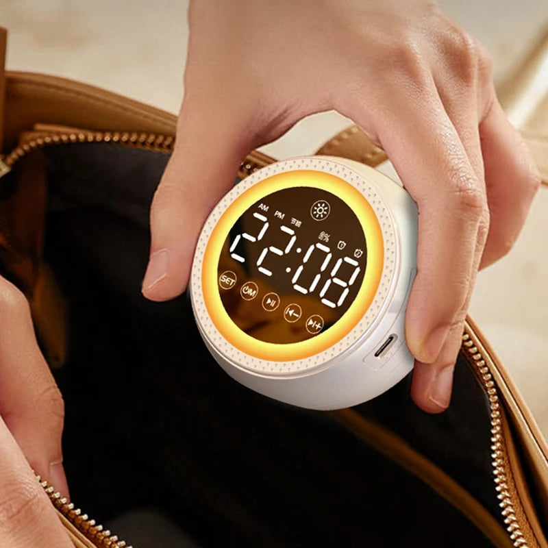 WISH White Noise Sounder-Nightlight, Alarm Clock,Sleep AIDS Suitable For All Ages Oasis Select