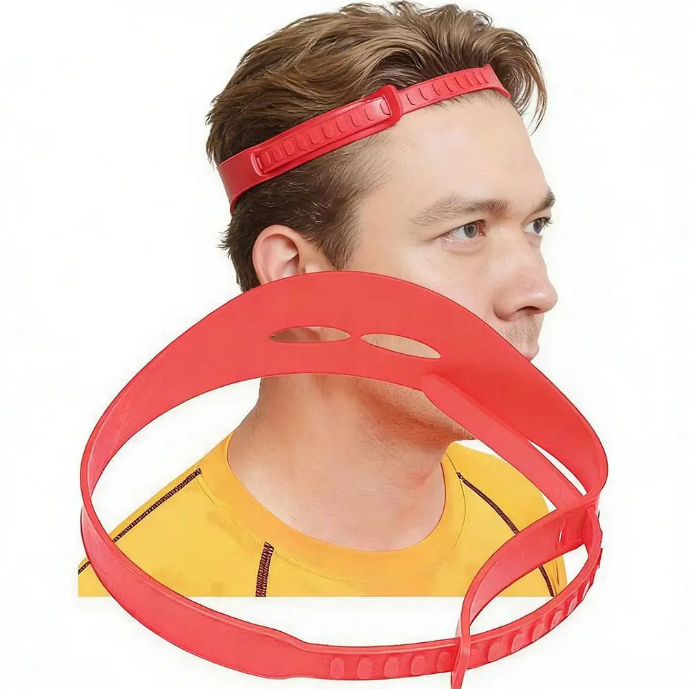 DIY Home Hair Trimming Tool Hair Clipper Silicone Hair Band For Men Or Kids Adjustable Curved Haircut Self-cutting Hair Template Oasis Select