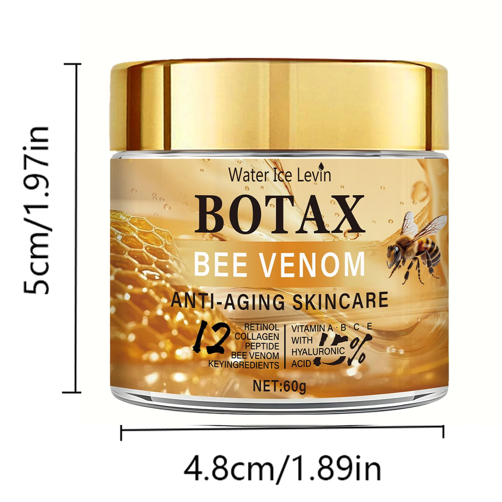 "Botax" Bee Venom Cream - Deep Wrinkle Treatment, Skin Rejuvenation & Firming Action with Collagen Water Ice Levin. 60g. Oasis Select