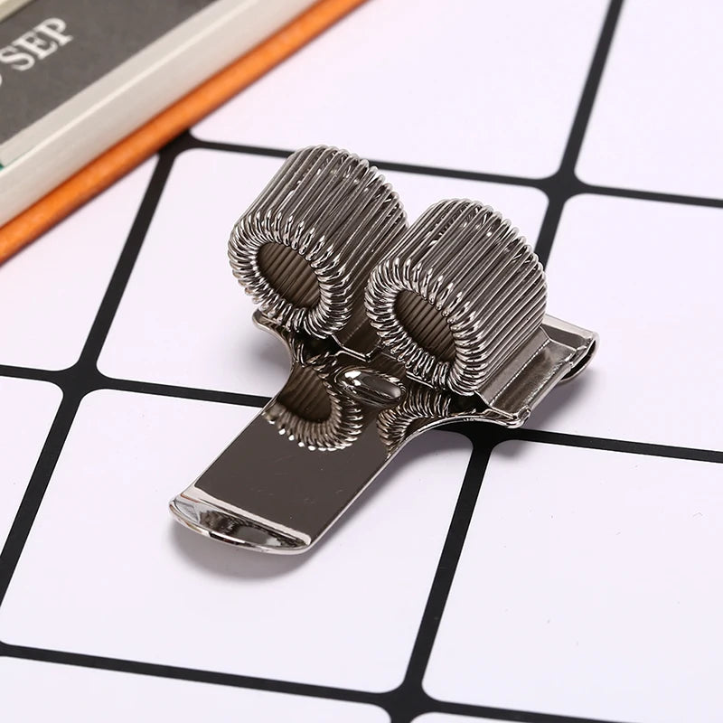 Metal Spring Pen Holder Pocket Clip – 1/2/3 Holes