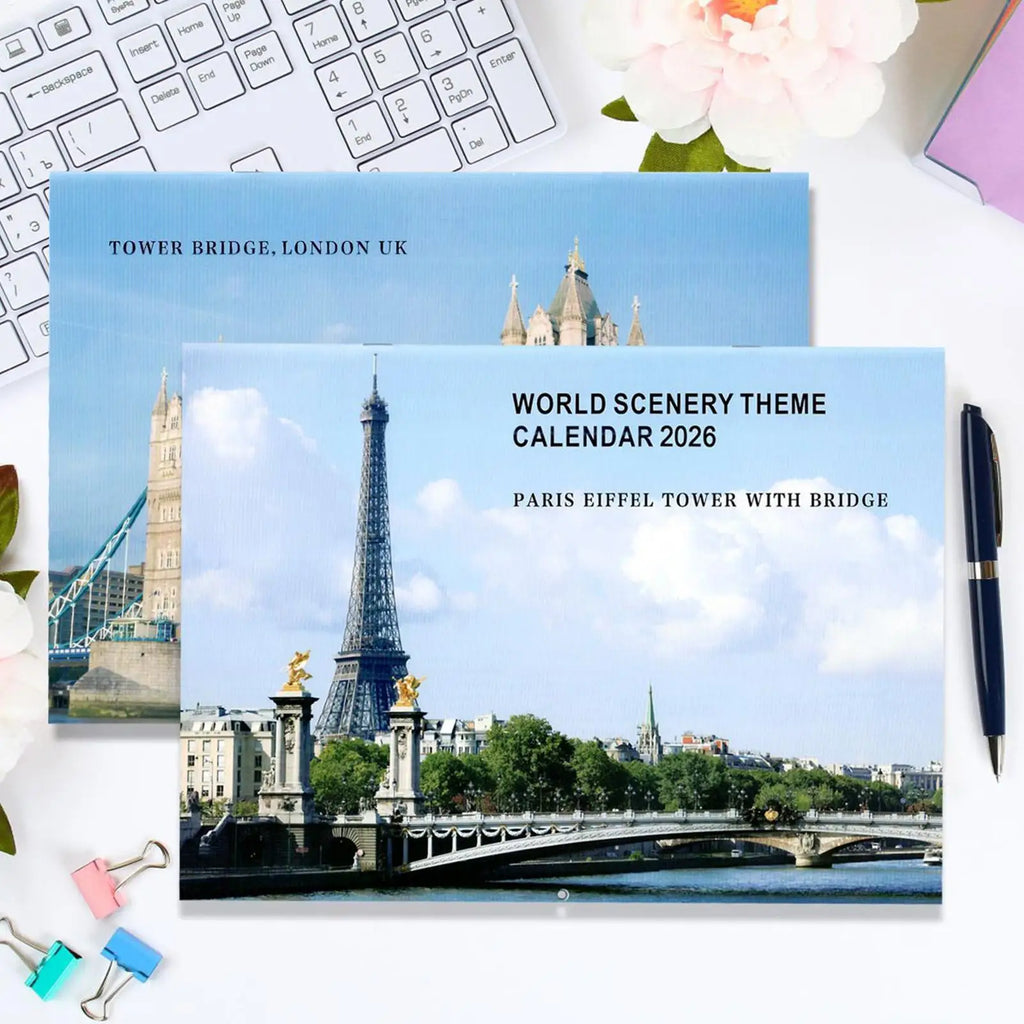 2026 Landscape Calendar Beautiful Landscape Monthly Wall Calendar 2026 Schedule Appointment Organizer Planner for Home Office Oasis Select