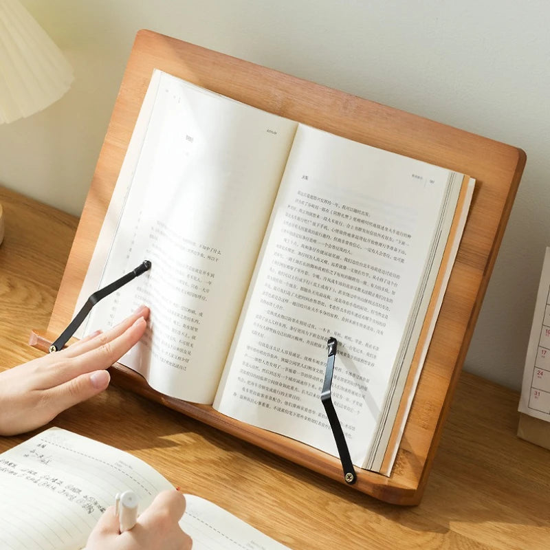 Reading stand Reading stand Children's reading books Fixed artifact Desktop bookshelf Bookstand copybook post stand Oasis Select