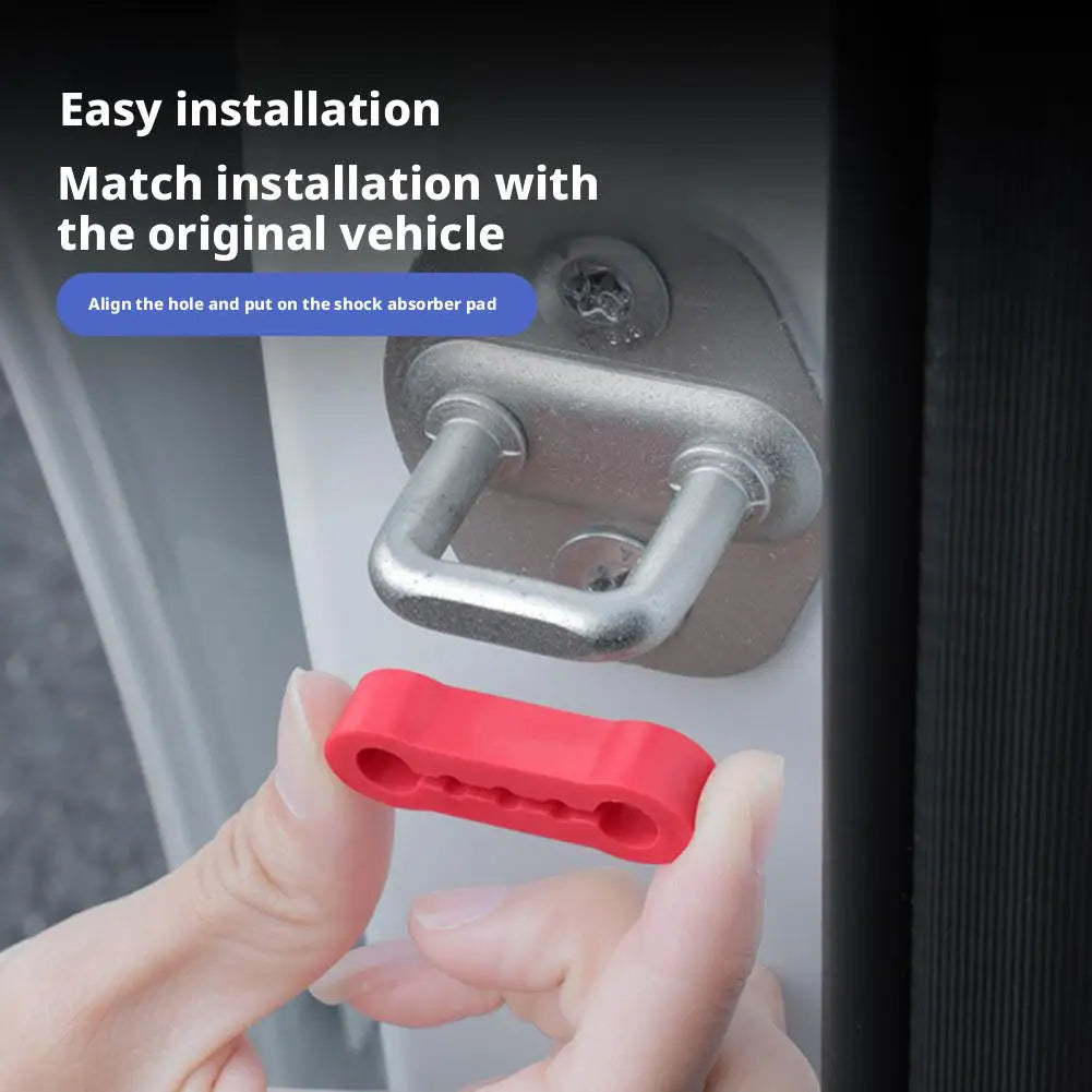 Silicone Car Door Lock Buffer Cushion – Noise & Shock Absorber