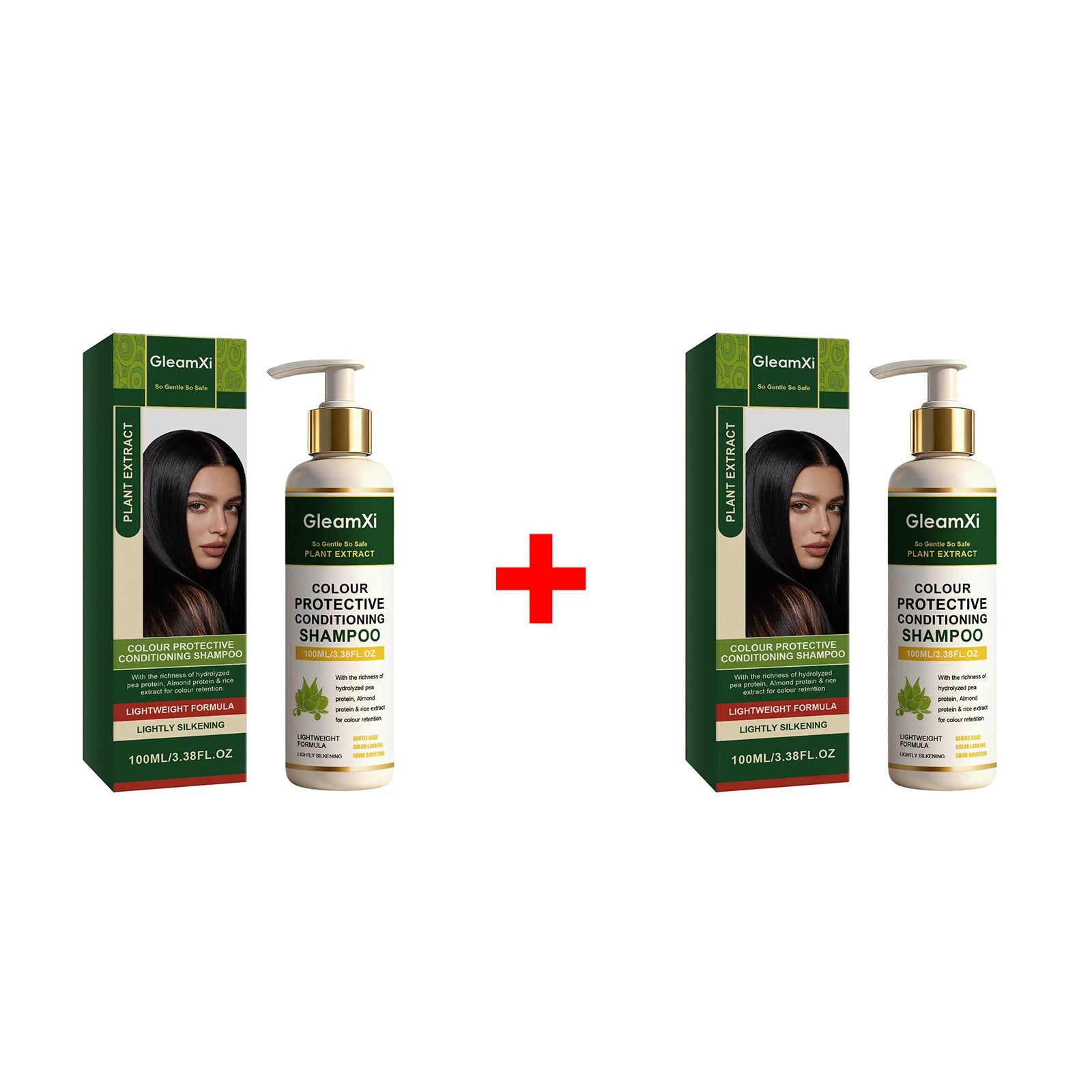 Colour Protective Conditioning Shampoo Lock Color Reduce Color Loss Adds Softness and Shine Long Lasting Non-irritating Care Oasis Select 2pcs