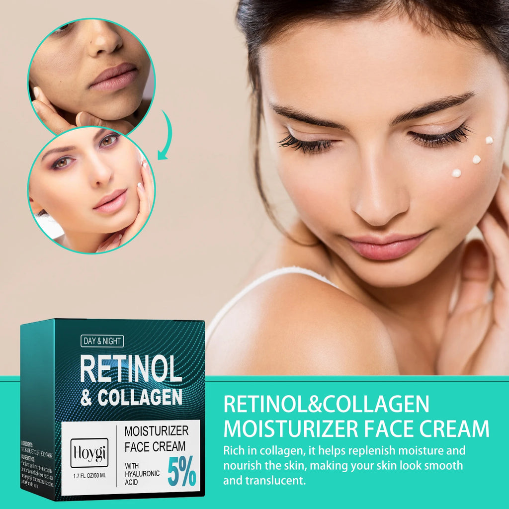 Hoygi Collagen Retinol & Hyaluronic Acid Anti-Aging Face Cream
