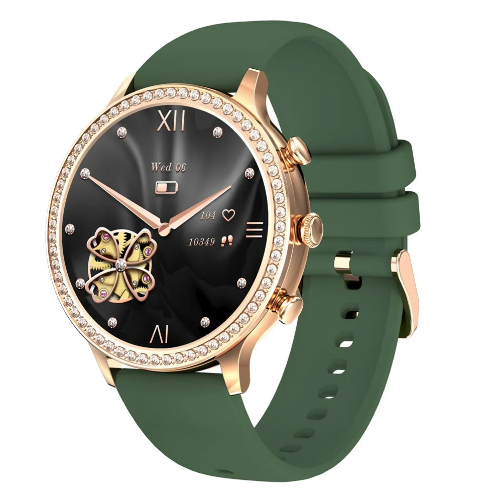 New Smart Watch Women DIY Watch Face Waterproof Heartrate Monitor Ladies Smartwatch Gifts Sports Fitness Tracker For IOS Android Oasis Select i70 GDGNS