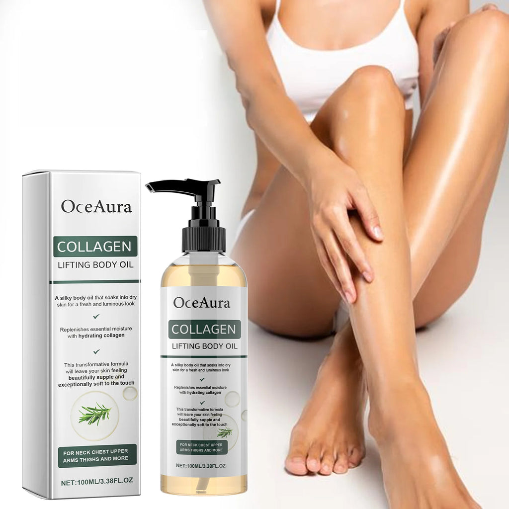 OceAura Collagen Firming Body Oil – Deep Moisturizing 100ml Firming Body Oil Oasis Select