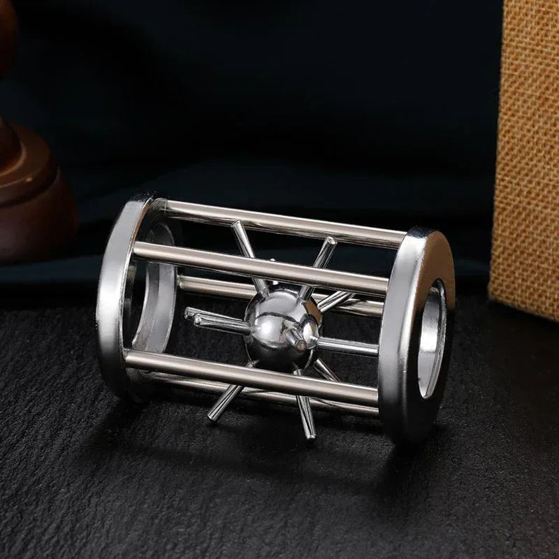 Lock Unlock Cage Star Metal Brain Teasers Kids Adults IQ Challenge Games To Test Your Patience Toys Hobbies Rompecabezas Oasis Select