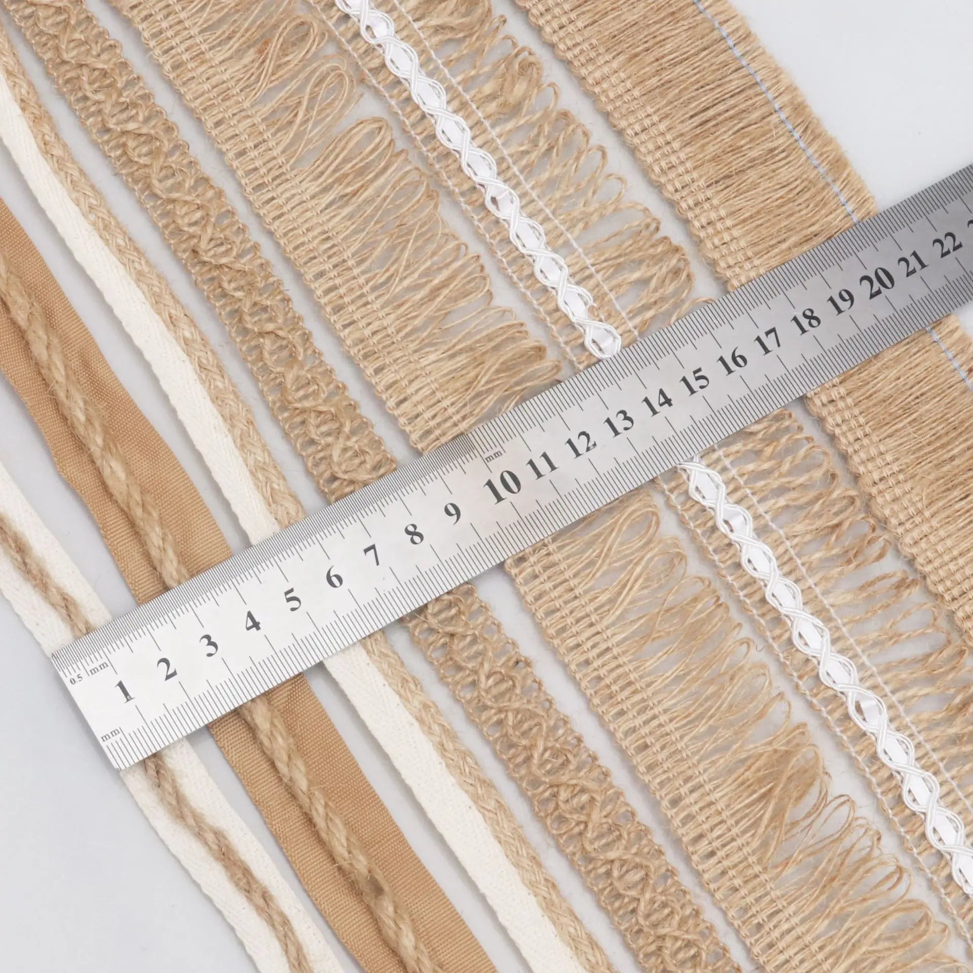 Natural Jute Lace Ribbon 2 Yards – Rustic Wedding & Gift Wrap
