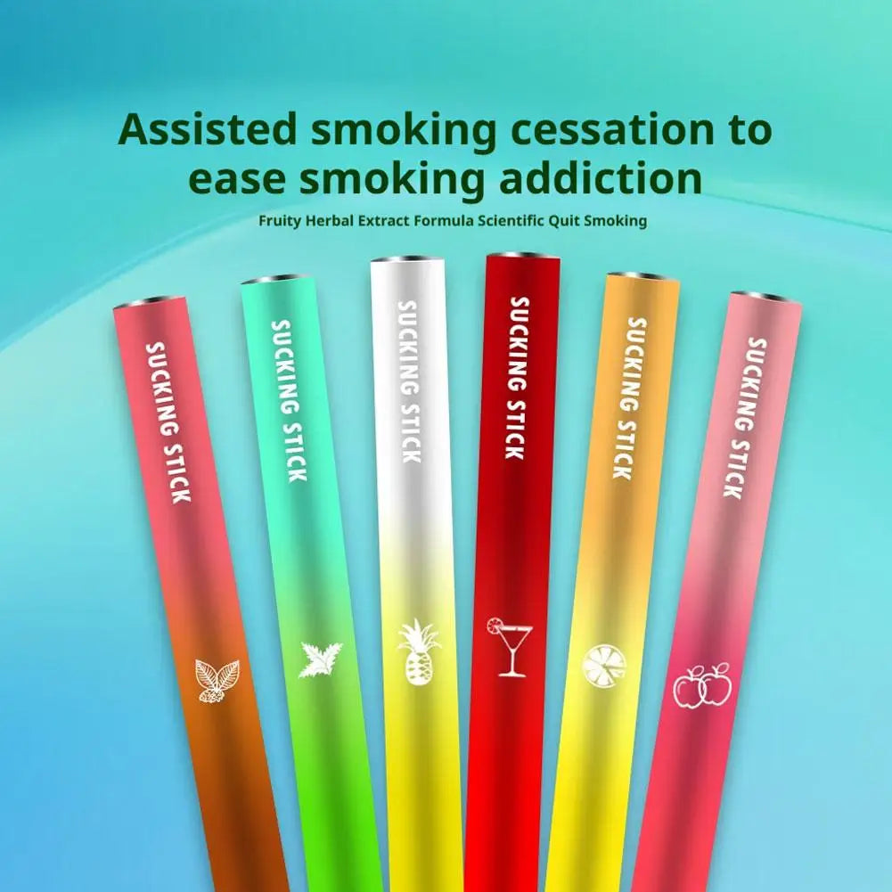 Nicotine-Free Smoking Cessation Stick | Natural Herbal Fruit Flavor