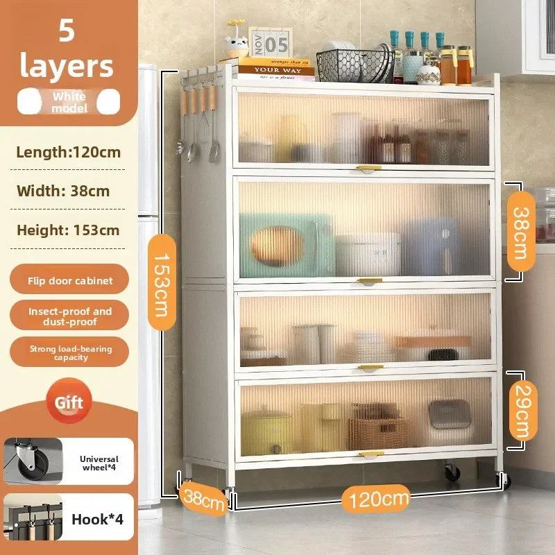 Shelves Floor-to-ceiling multi-layer household cupboards Storage cabinets Against the wall Side cabinets Storage cabinets Oasis Select