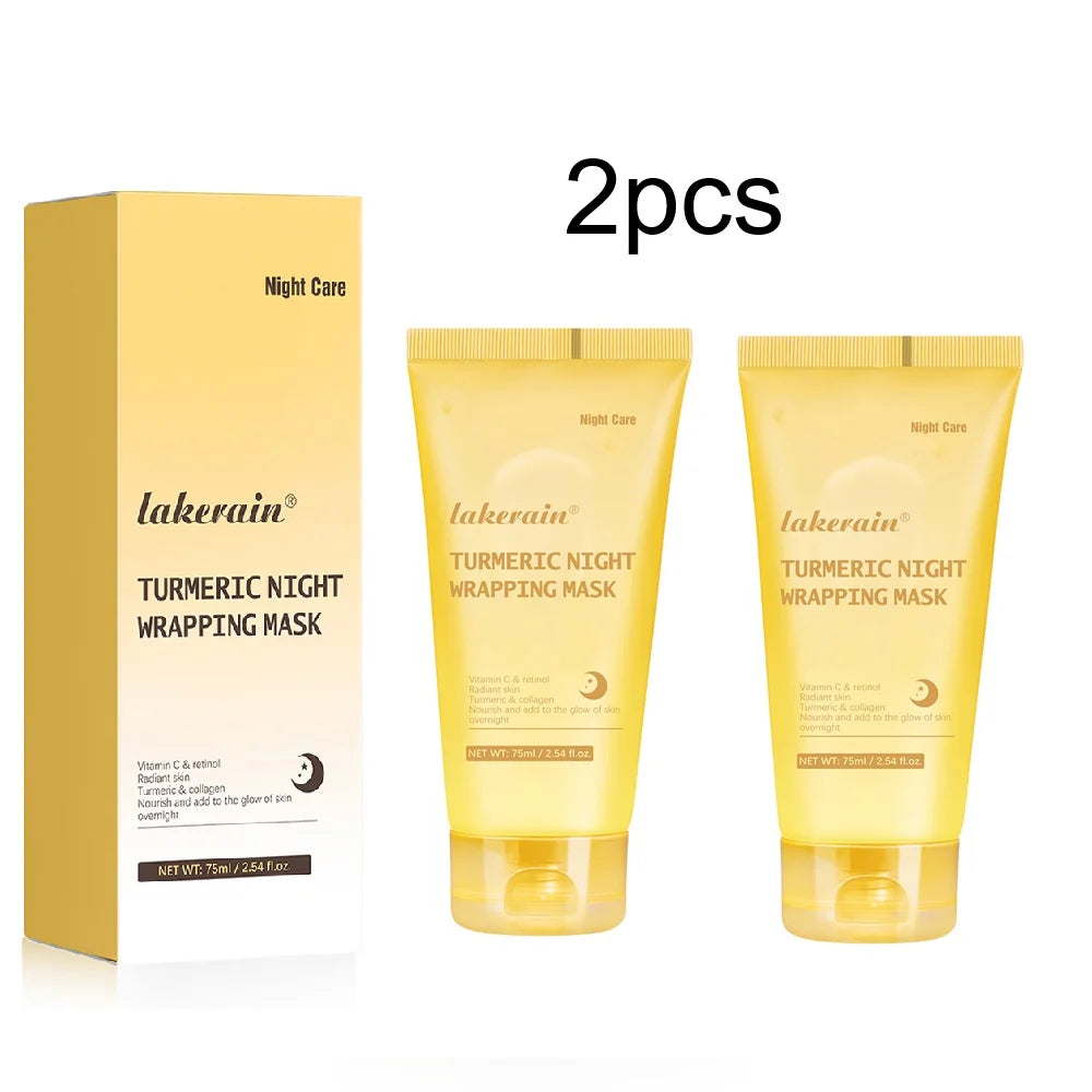 Overnight Peel-Off Mask | Kojic Acid, Turmeric & Collagen