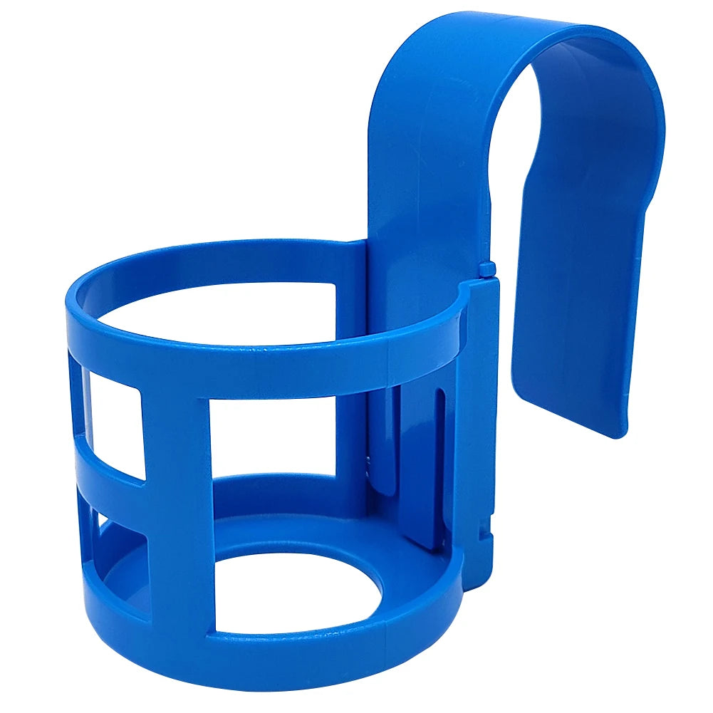 Poolside Cup Holder – Hanging Drink Rack for Pool Rails 1-5 Pack Pool Cup Holder Oasis Select Blue france