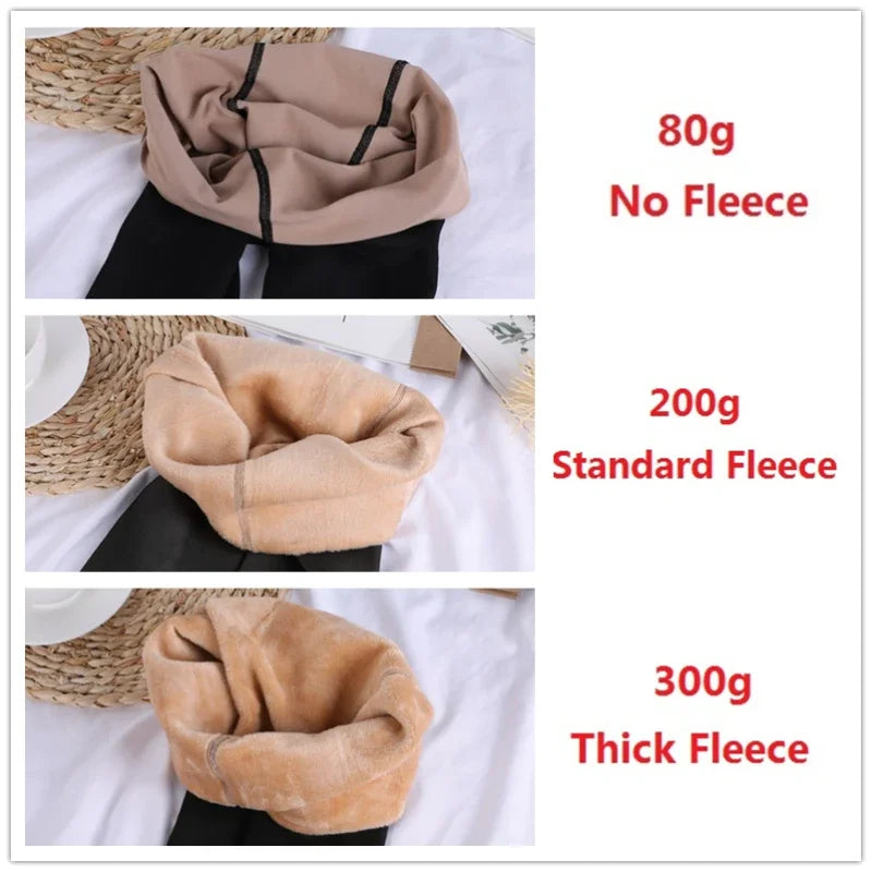Insulated Tights Women Warm Tights for Winter Leg Warmers Thermo Pantyhose Women's Warm Fleece Lined Tights Thermal Stockings Oasis Select