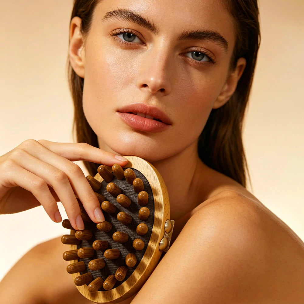 Wooden Gua Sha Massage Comb – Full Body Meridian Massager Body Massage Tool Oasis Select