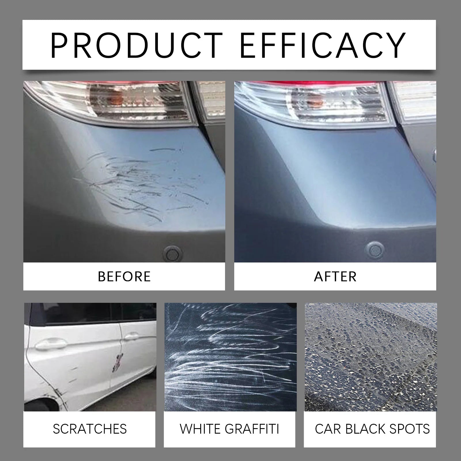 Car Scratch Repair Kit Paint Scratch Remover Polishing Protective Coating Easy Use For All Car Colors Daily Care Oasis Select
