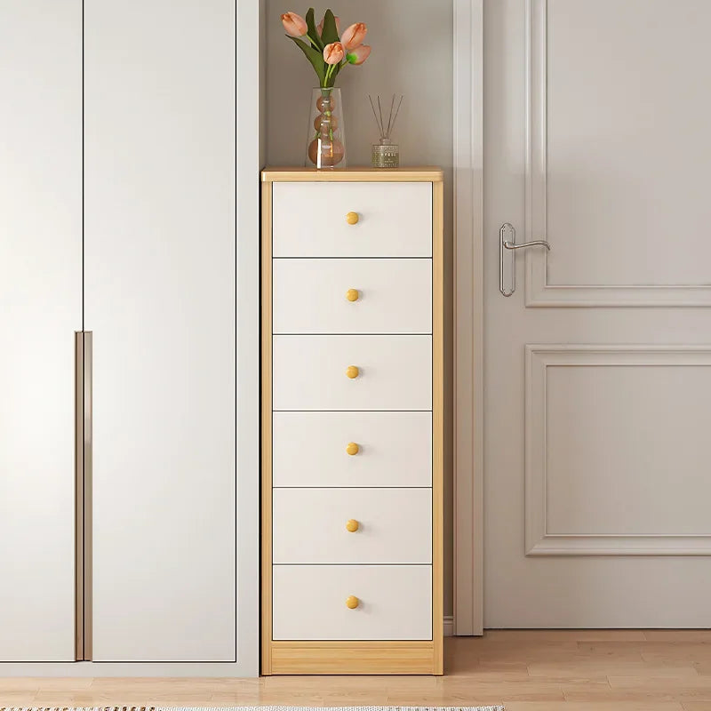 Multi-functional Household Goods Narrow Chest, Wall Storage Rack, Multi-layer Corner Cabinet With Drawers Oasis Select