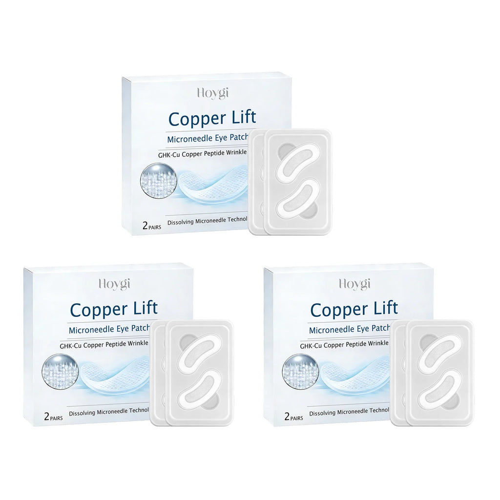 0.25mm Hyaluronic Acid Microneedle Eye Patches for Dark Circles & Puffiness Anti-Aging Firming Moisturizing Under Eye Mask Skin Oasis Select 6pairs