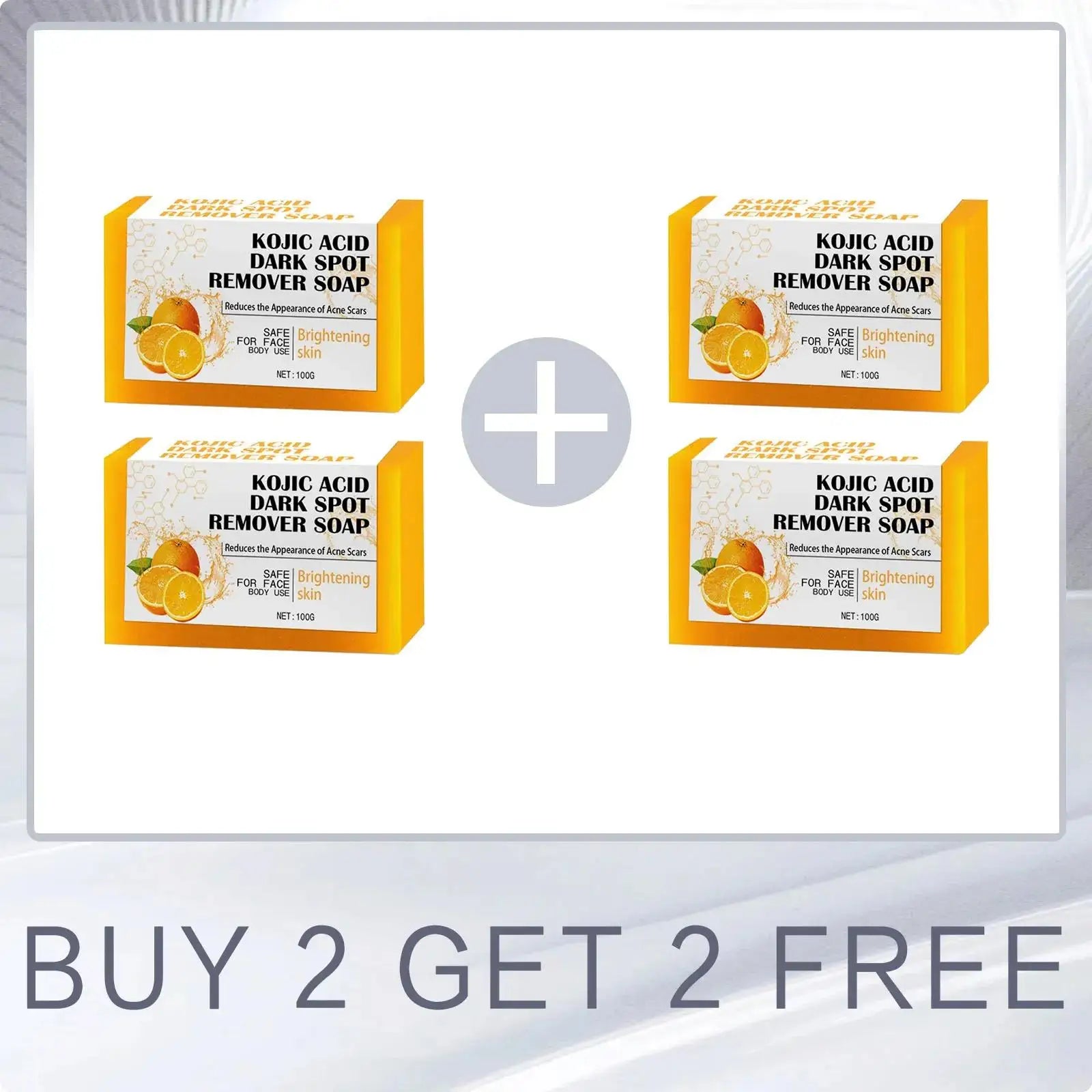 EELHOE Kojic Acid Soap Cleaning Even Skin Skin Brightener Oil Control Nourishing Hydration Skin Care Natural Turmeric Soap 100g Oasis Select Buy 2 for 2 Free