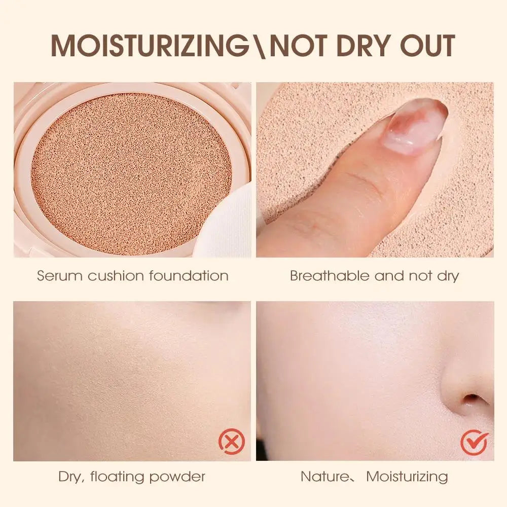 O.TWO.O Air Cushion BB Cream Full Coverage Foundation – 3 Shades