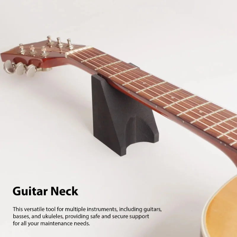 Guitar Neck Rest Support Pillow Stand Holder for Electric Acoustic Guitars Luthier Tool for Cleaning Repair & Instrument Setup Oasis Select