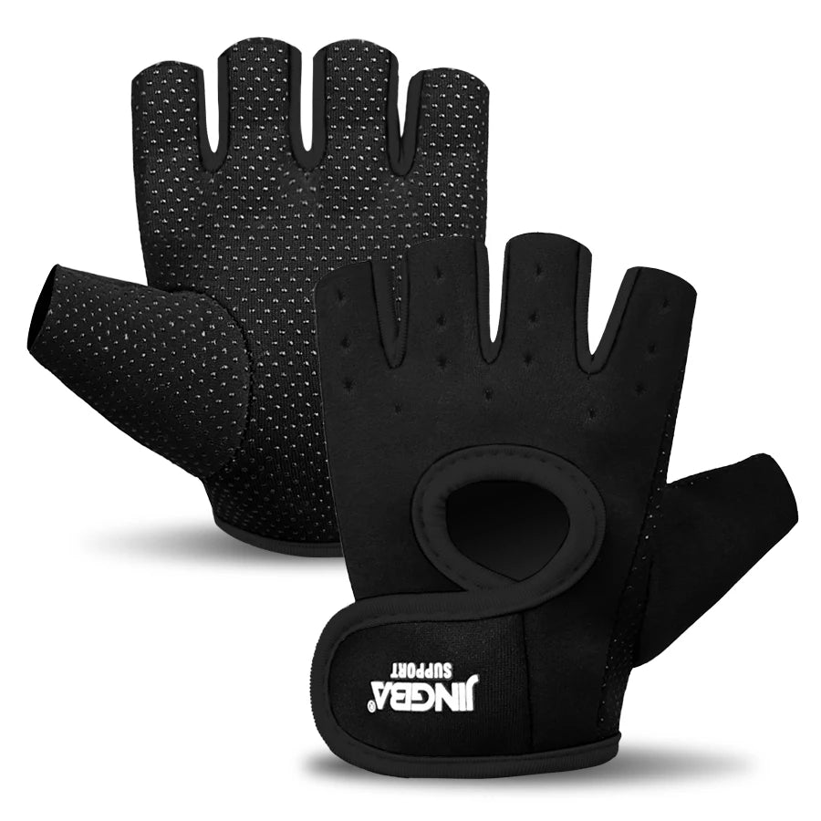 Gym Gloves Fitness Weight Lifting Gloves Body Building Training Sports Exercise Cycling Sport Workout Glove for Men Women Oasis Select NM-DPST-0501 L
