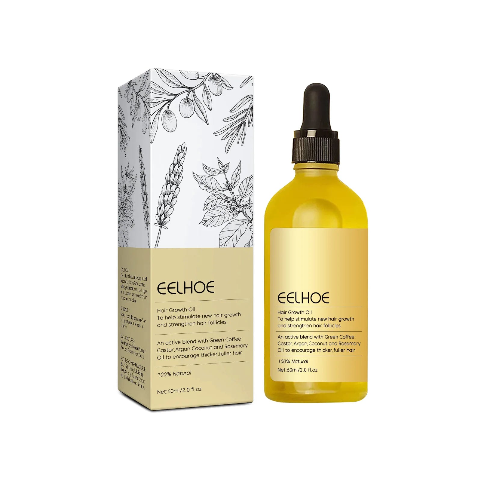 60ml Rosemary & Lavender Hair Growth Oil – Nourishing Treatment Hair Growth Oil Oasis Select