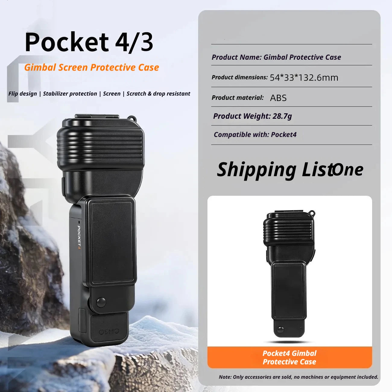 DJI Osmo Pocket 4/3 Accessories Kit – Case, Mount & Tripod