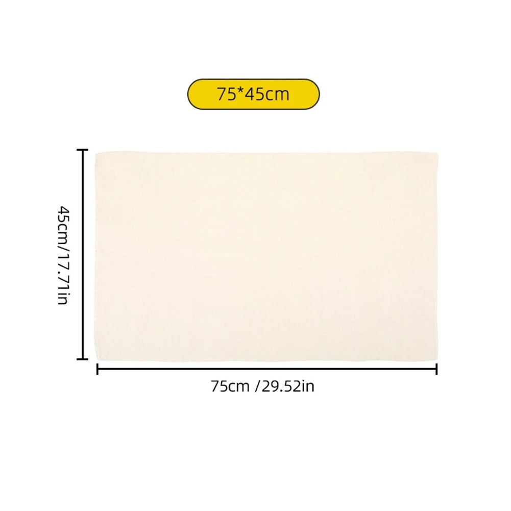 5 Pack Bread Towels Dough Fermented Linen Cloth For Dough Raising Multiple Sizes For Covering Bowls Or Wrapping Baked Goods Oasis Select 75x45CM China Mainland