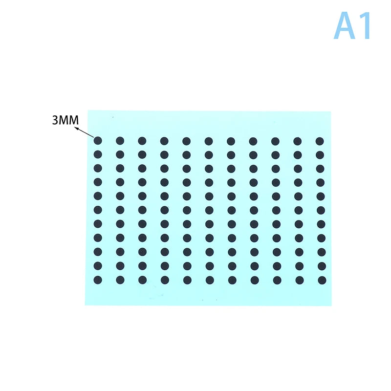Conductive Rubber Pads Remote Control Repair Kit – 4 Sizes