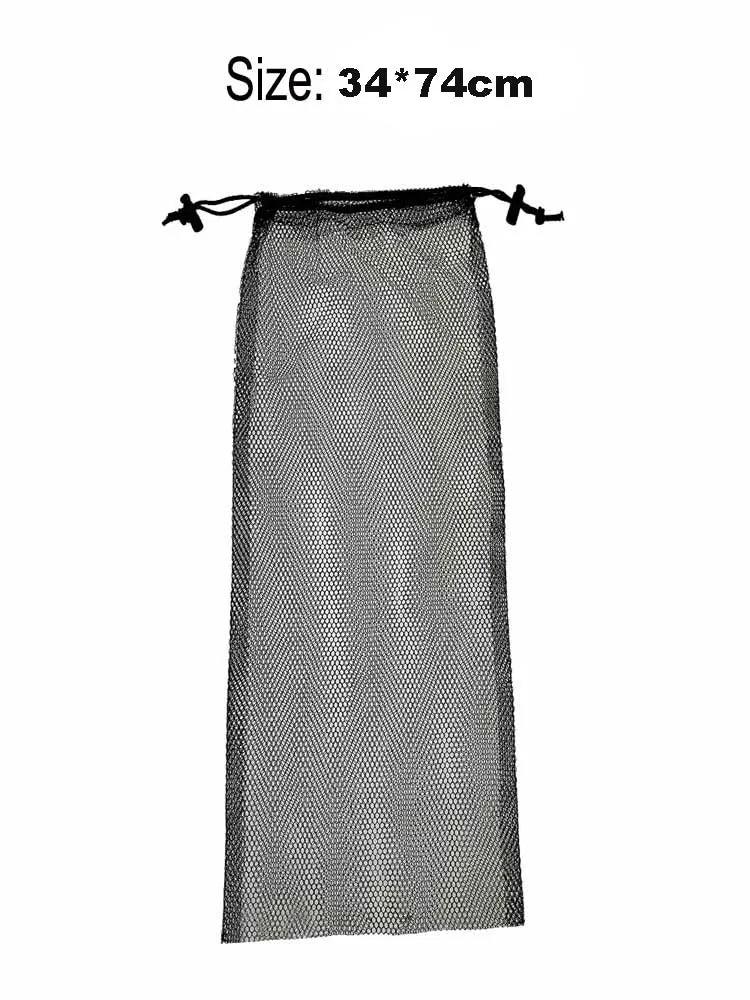 Mesh Bag For Scuba Diving Snorkel Short Fins Mask Swimming Beach Oasis Select 34x74cm1pc