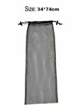 Mesh Bag For Scuba Diving Snorkel Short Fins Mask Swimming Beach Oasis Select 34x74cm1pc