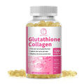 BBEEAAUU Collagen Glutathione Capsules Skin Whitening Supplement Antioxidant Support Liver Detoxification Improvement Skin Slack Oasis Select 120pcs 2bottles United States
