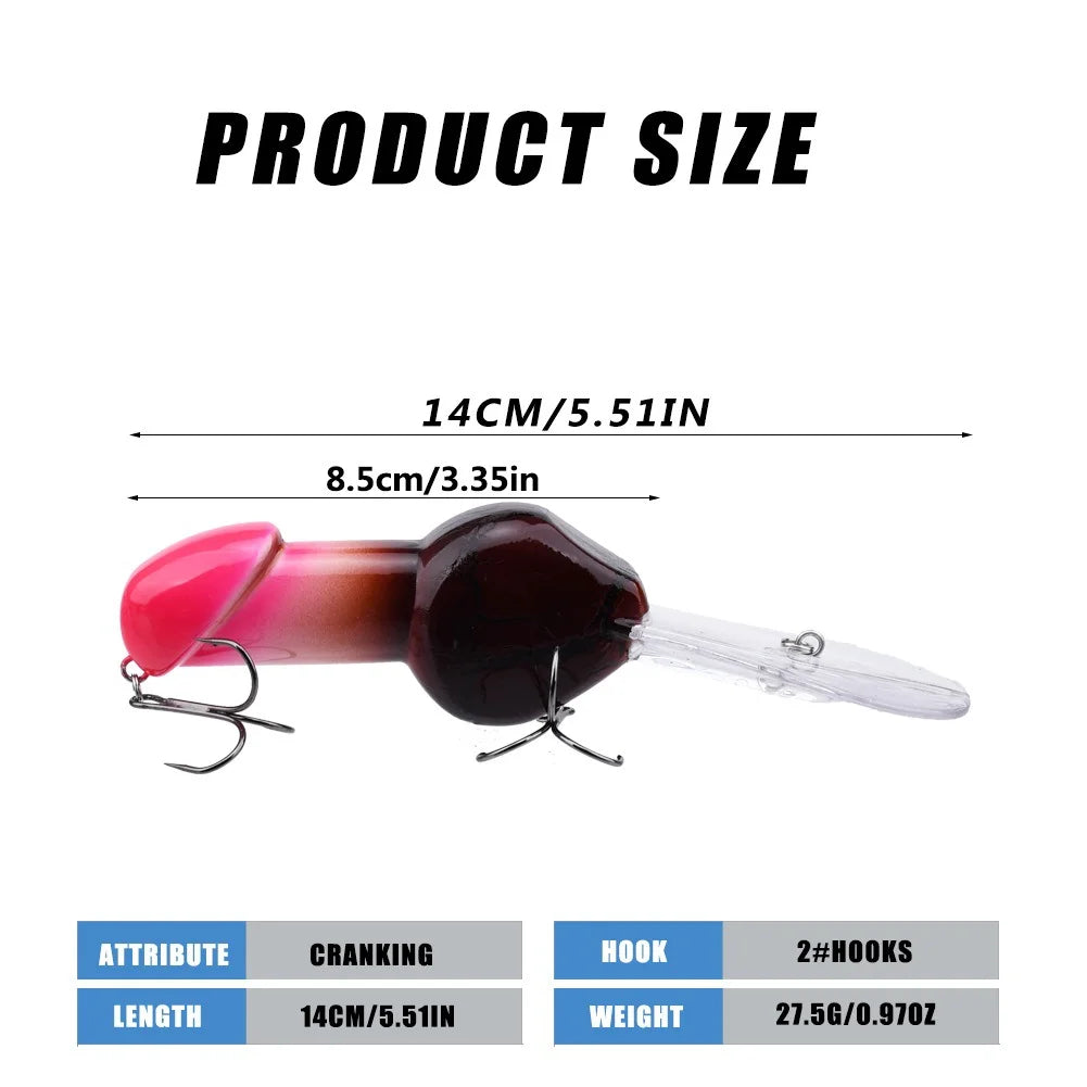 Lure fishing lure rock fat man long tongue board deep diving long casting JJ bait 14cm/27.5g Oasis Select