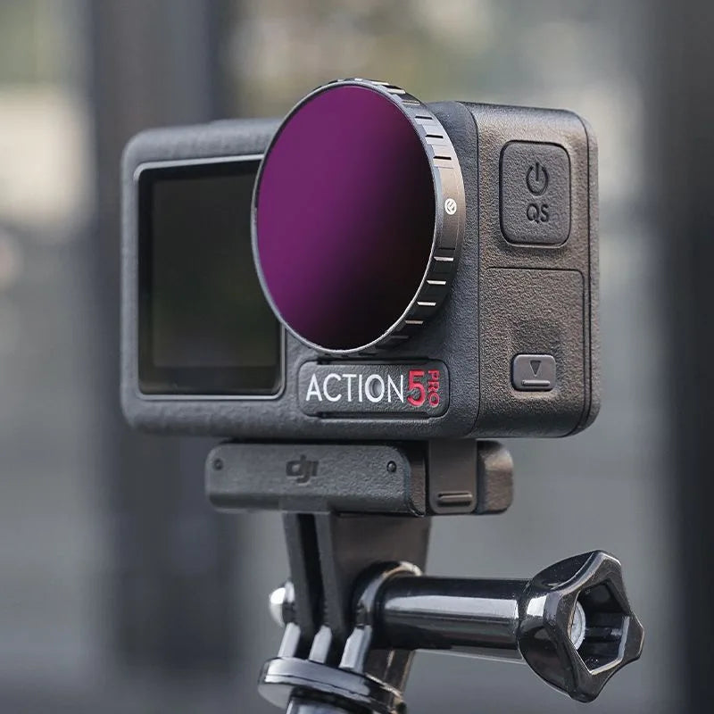 JSR Lens Filters for DJI Osmo Action 5 Pro/4/3 – UV CPL ND Set