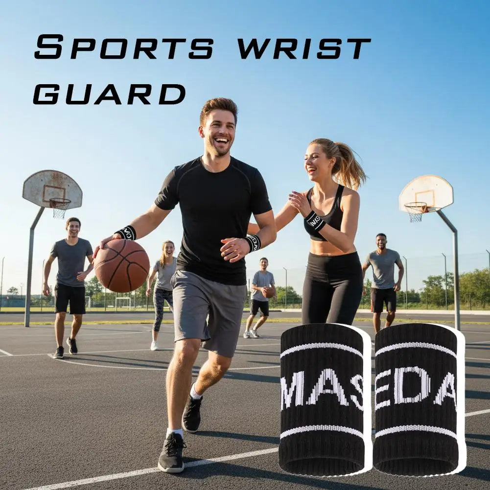 NEW Elastic Sport Wristband Basketball Volleyball Wrist Guard Golf Tennis Sweatband Wrist Band Fashion Colorful Wrist Support Oasis Select
