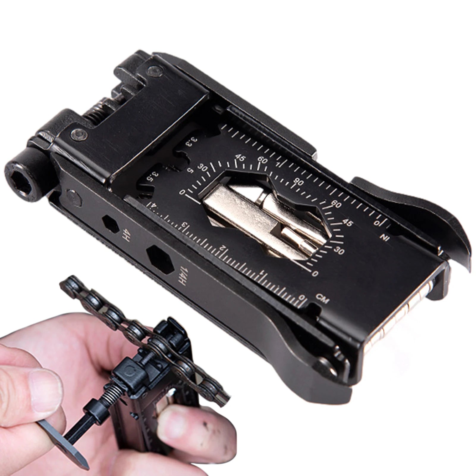 23 In 1 Bike Repair Tool Portable Bicycle Multi Tool Cycling Bike Tire Levers Hex Spoke Wrench Screwdriver Socket Hex Allen Key Oasis Select