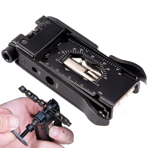 23 In 1 Bike Repair Tool Portable Bicycle Multi Tool Cycling Bike Tire Levers Hex Spoke Wrench Screwdriver Socket Hex Allen Key Oasis Select