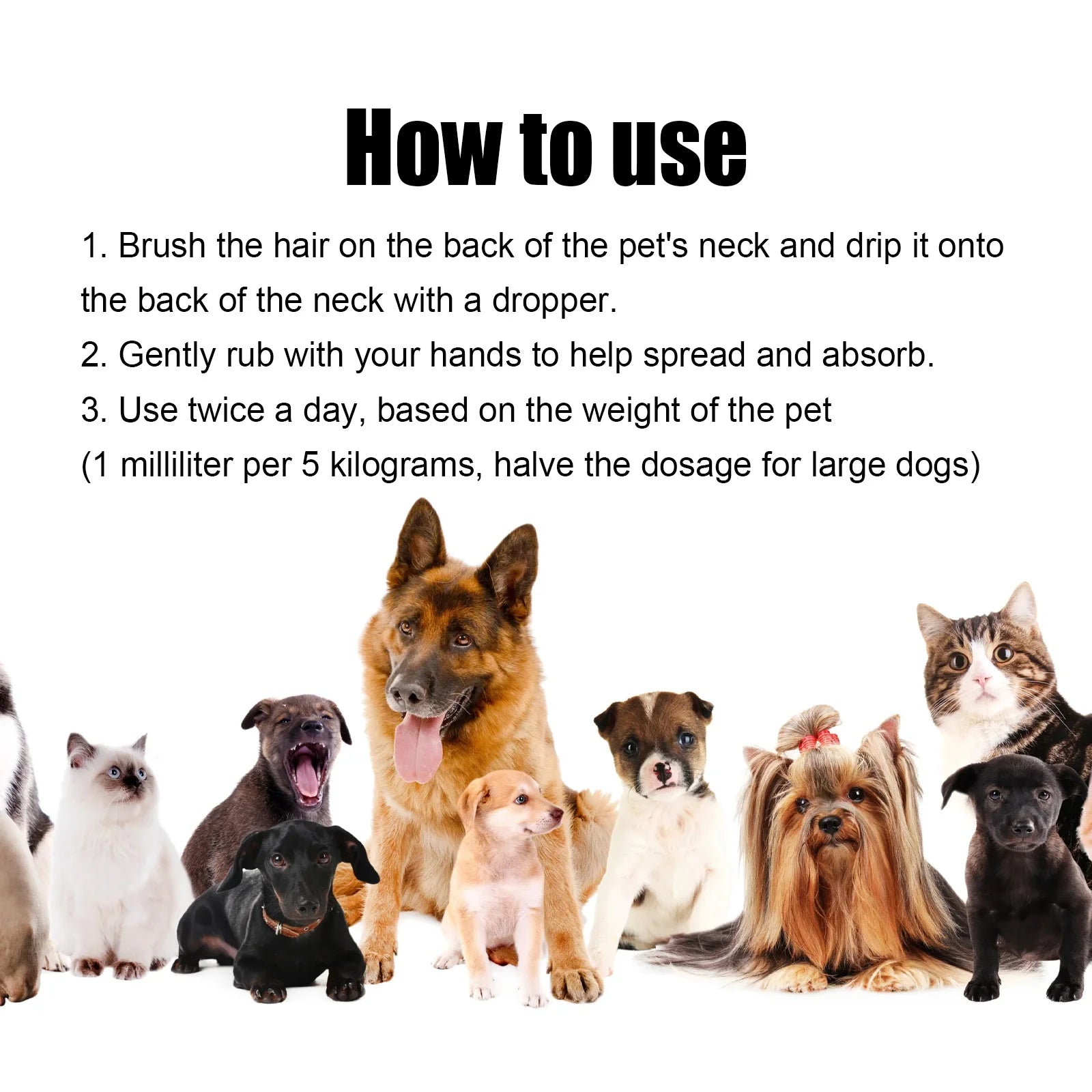 Yegbong Pet Hair Care Essence Relieves Skin Itching Soften Dry Brittle Hair Add Glossy Shine Make Pet Hair Fluffy Care Liquid Oasis Select