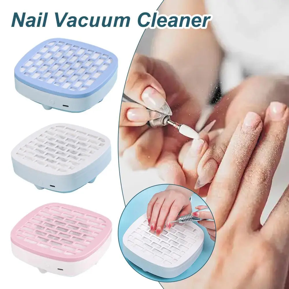USB Nail Dust Collector | Portable Manicure Vacuum Fan