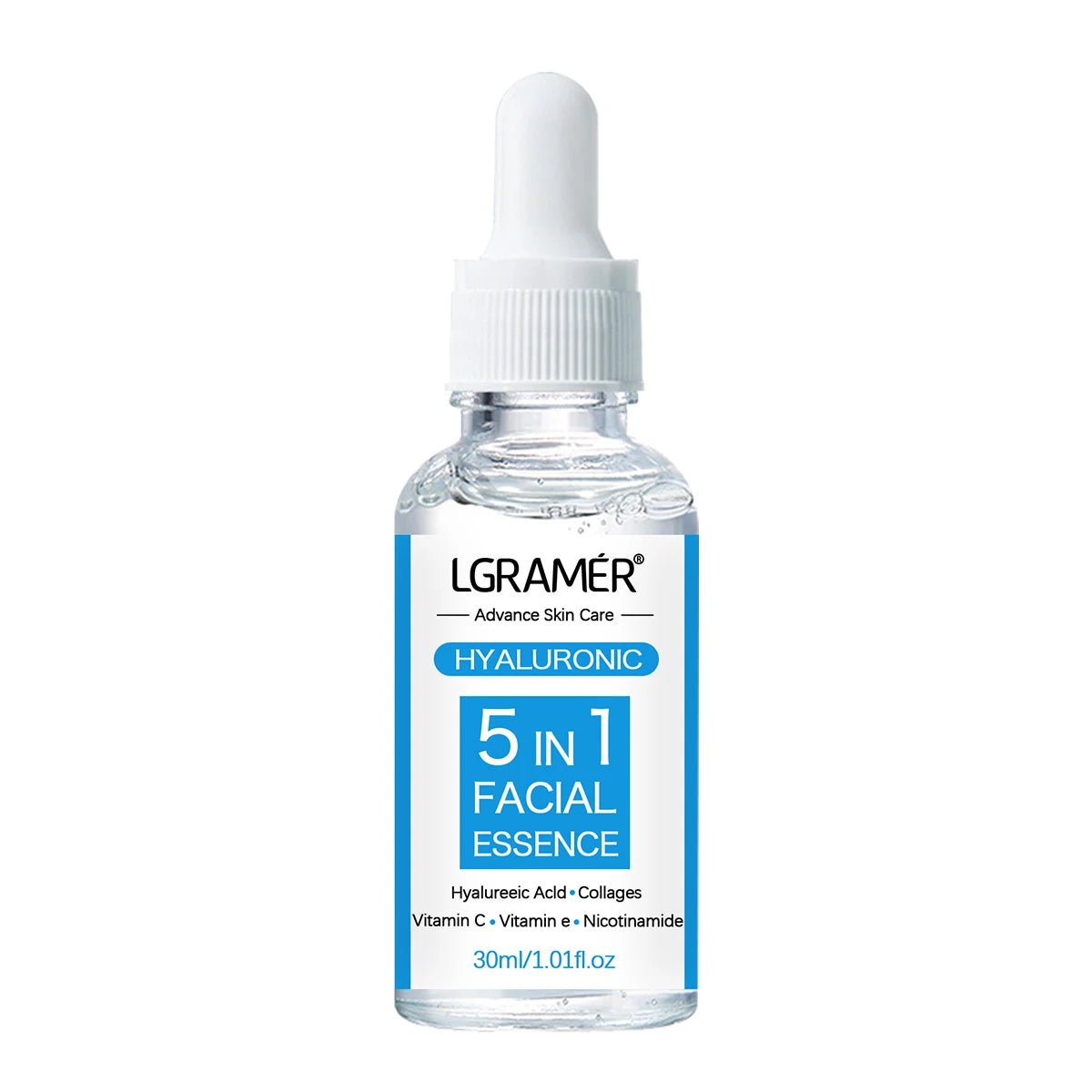 Hyaluronic Acid Facial Essence Deeply Moisturizes and Brightens Skin Tone To Eliminate Dull Facial Essence Korean Skin Product Oasis Select 30ml