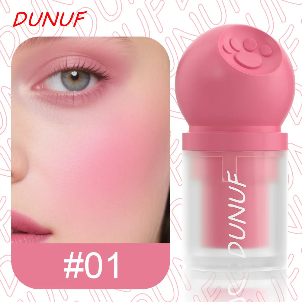 DUNUF Cat Paw Liquid Blush Trio – Buildable & Long-Lasting