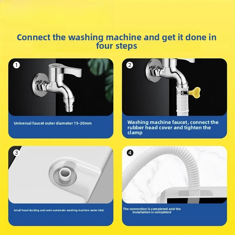 Universal Air Conditioning Drainage Hose Dehumidifier Drain Hose Lengthen 15-20 mm Cuttable Corrugated Drainpipe（White）