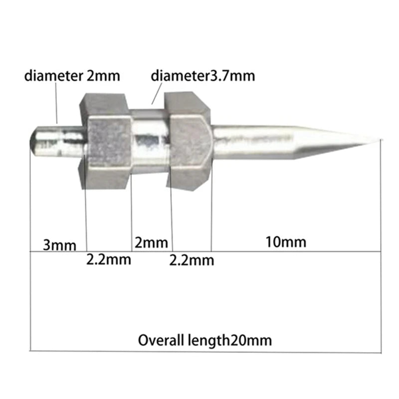 PINS For Moisture Meter Replacement Pins Pack Set - Fit MT Series Moisture Meter, 10Pcs Kit Oasis Select
