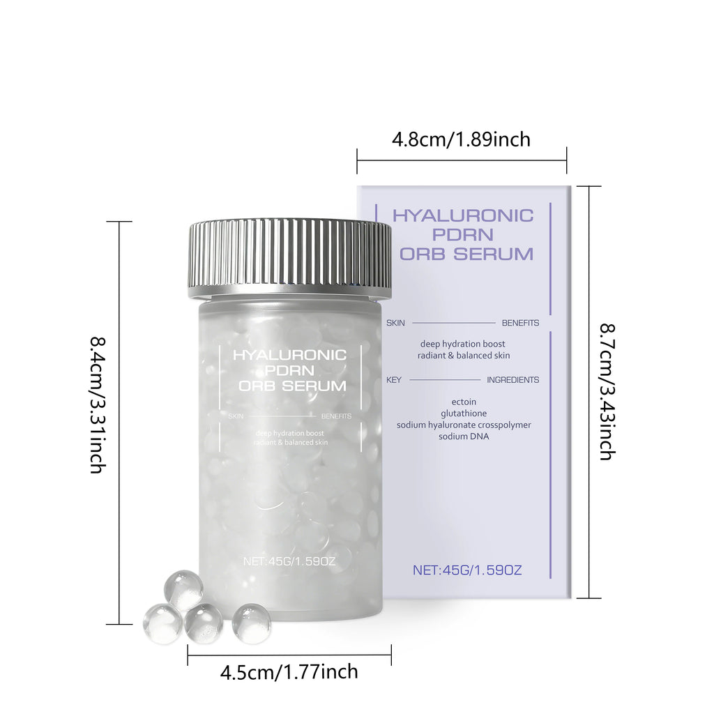 Hyaluronic PDRN ORB Serum Firming Deep Hydration Skin Repair Radiance Booster Anti Wrinkle Nourishing Facial Skin Essence Oasis Select