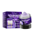 Oralhoe Purple Tooth Whitening Powder 50g – Fresh Breath Tooth Whitening Powder Oasis Select 50g boxed
