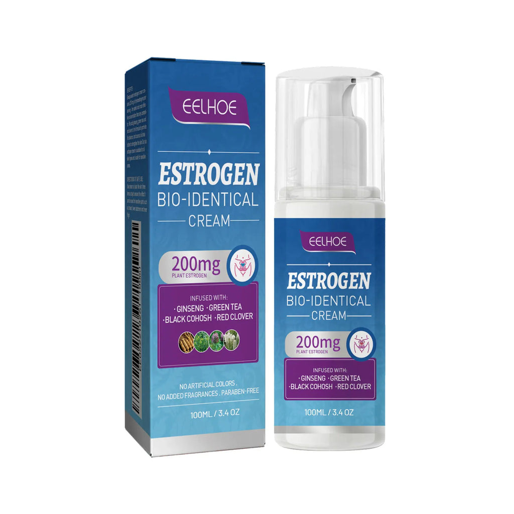 Estrogen Relief Cream for Women Menopause Balancing Hormone Levels Reducing Fatigue Relieve Massage for Health Body Care Oasis Select 1Pcs 100ml Boxed