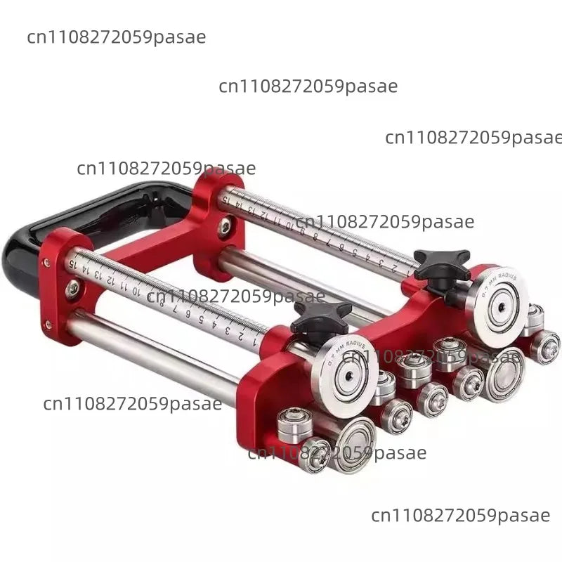 Industrial Grade Sheet Metal Roller 2-Station Bender Aluminum Stainless Steel Construction Ergonomic Design Lightweight Portable Oasis Select Folder